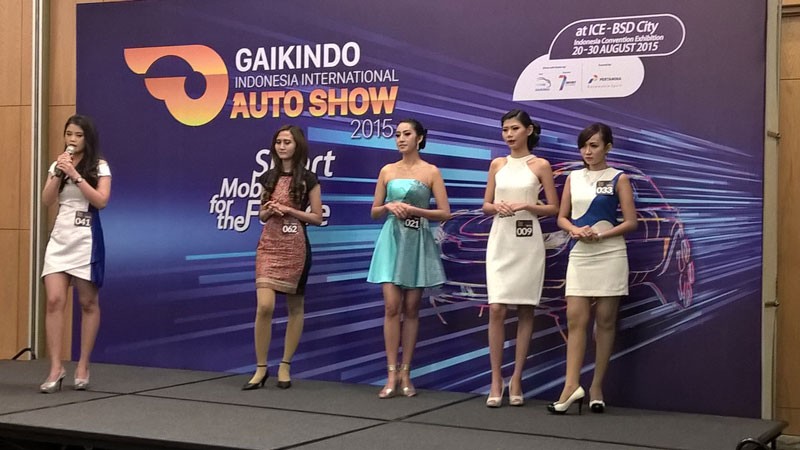 120 Promotion Girls Ikuti Lomba Miss Auto Show
