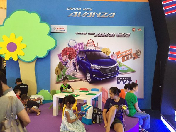 Ada Kids’ Corner di 290 Posko Mudik 24 Jam Toyota
