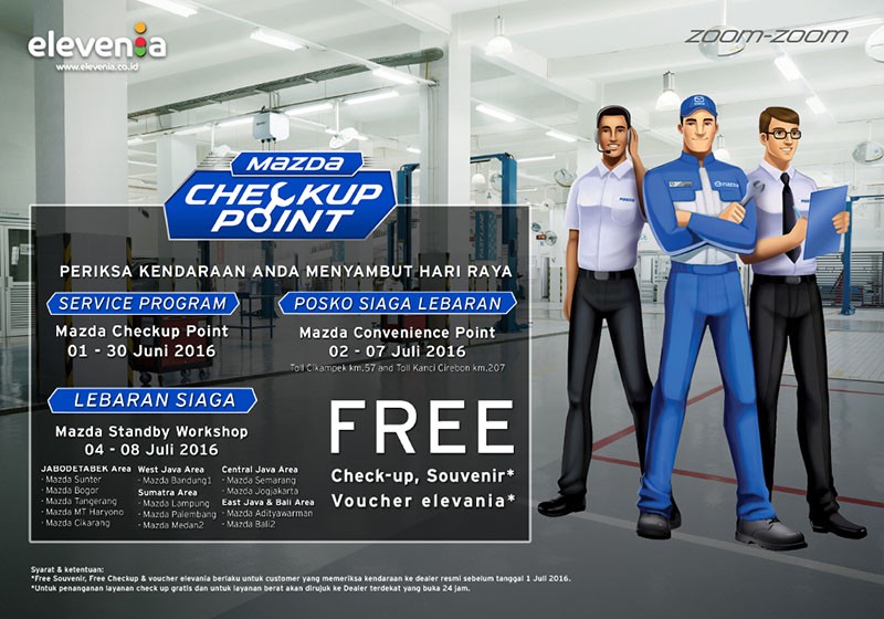 Mazda Persiapkan Layanan sejak sebelum Perjalanan Mudik