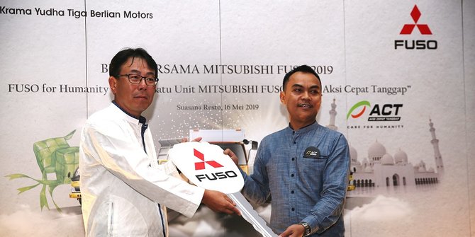 Jelang Mudik Lebaran 2019, Mitsubishi Siapkan Pos Servis dan Sumbang Truk ke ACT