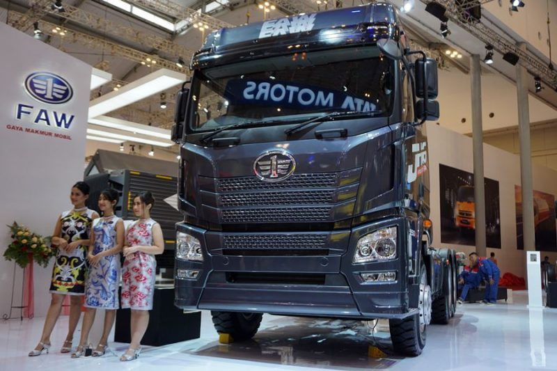 GIIAS 2019: FAW Luncurkan Tractor Head Berstandar Euro 5