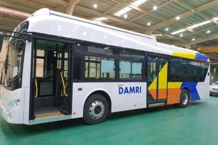Damri Mulai Operasikan Armada Bus Listrik