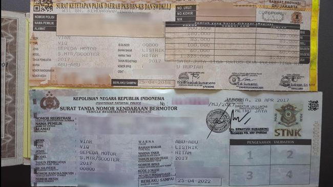 POLRI: Tak Bayar Pajak Dua Tahun, Kendaraan Jadi Ilegal