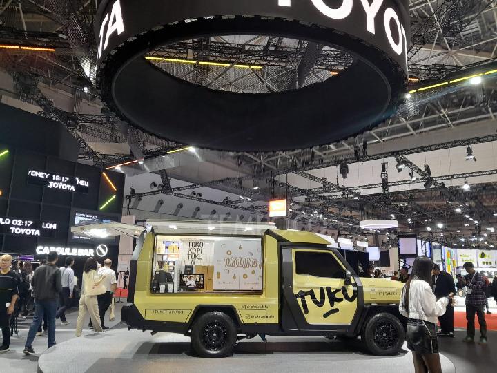 Toyota Rangga dan Kopi Tuku Tampil di Pameran Mobil ‘Japan Mobility Show 2023’