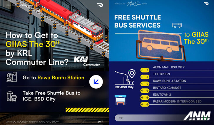 Shuttle Bus Gratis di Beberapa Titik Transit Menuju Lokasi Pameran Otomotif GIIAS 2024